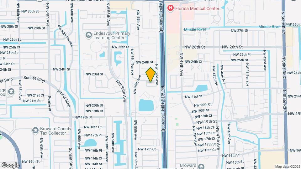 5301 NW 21st Ct Mapa y Detalles de la Ubicación