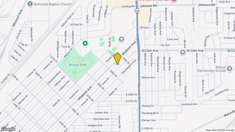 2937 Iowa St Mapa y Detalles de la Ubicación