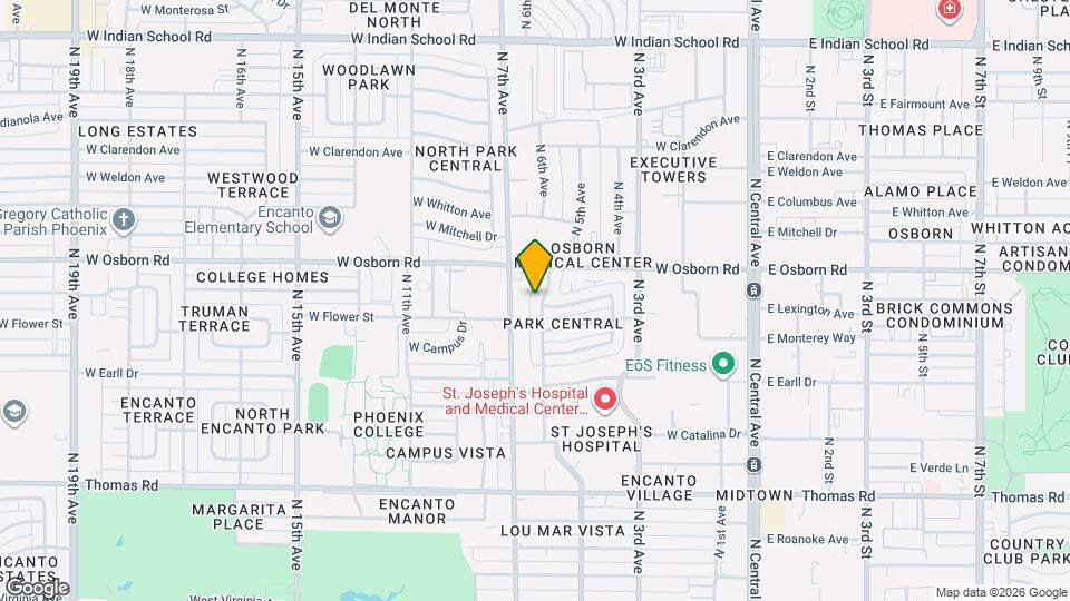 3328 N 6th Ave Map and Location Details