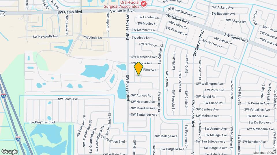 1575 SW Fresno Rd Map and Location Details