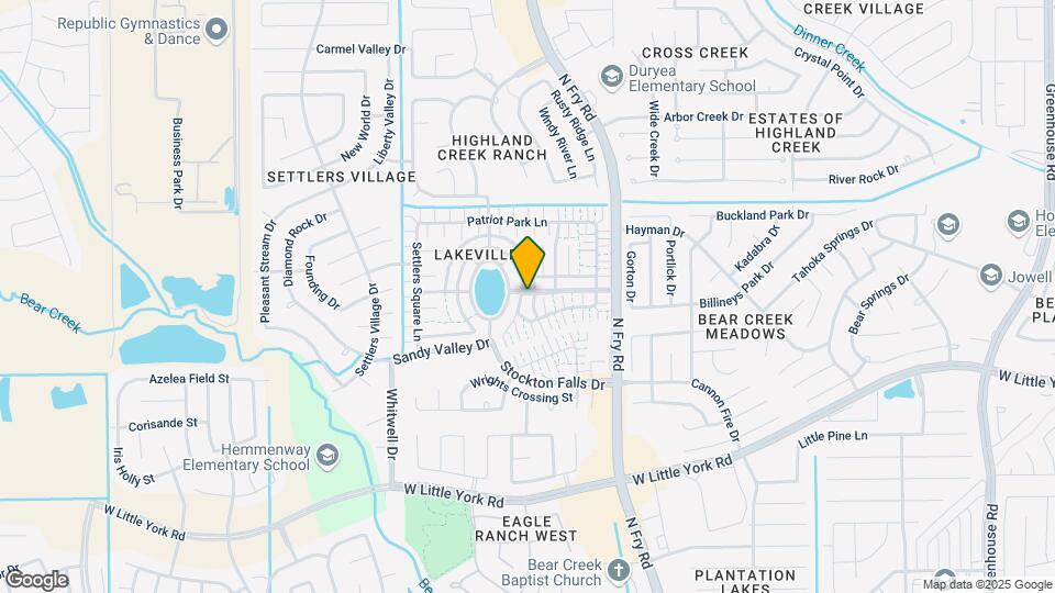 6222 Settlers Lake Cir E Map and Location Details