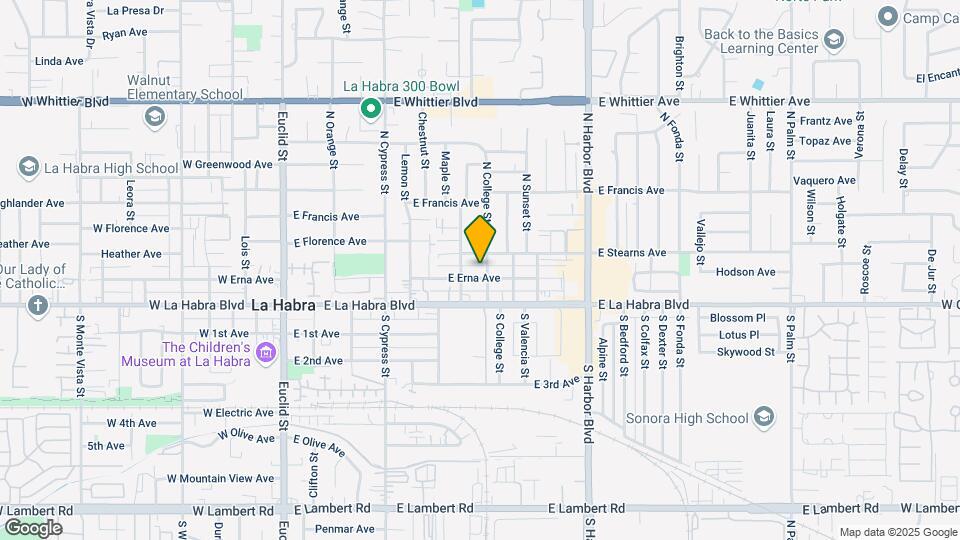 717 E Erna Ave Map and Location Details