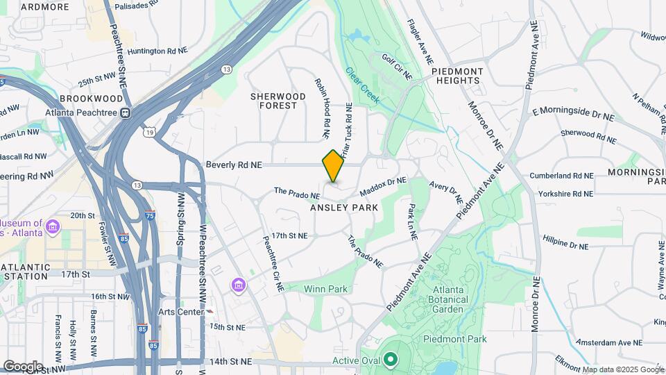 3 Ansley Dr NE Mapa y Detalles de la Ubicación