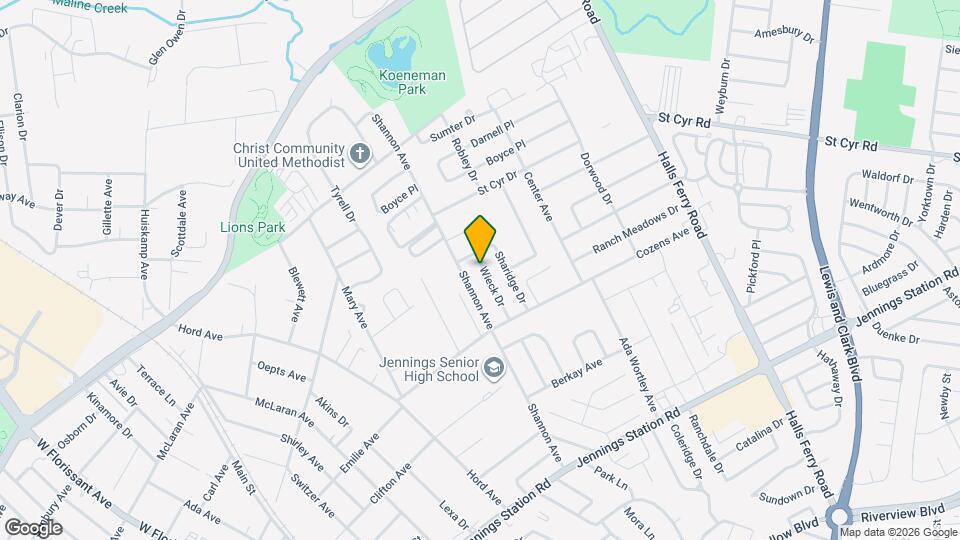 2456 Wieck Dr Map and Location Details