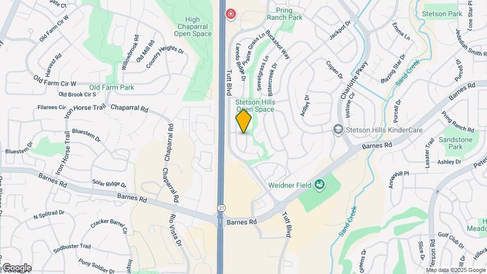 4672 Saddle Ridge Dr Map and Location Details