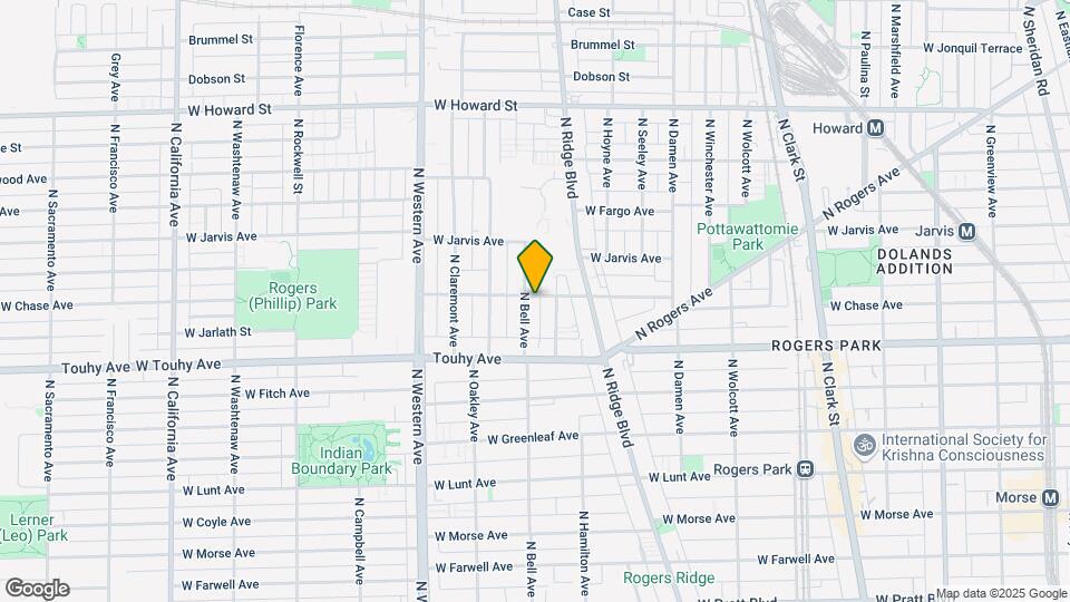 7257 N Bell Ave, Unit 3 Map and Location Details