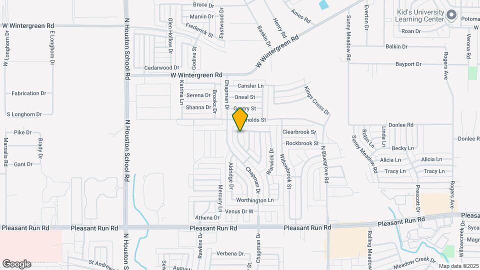 1554 Cardigan Ln Map and Location Details