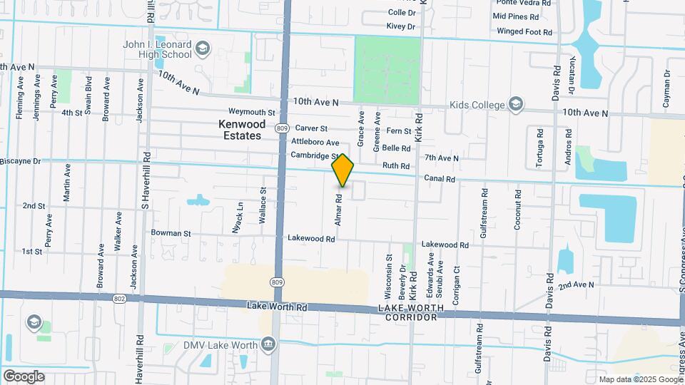 3594 Almar Rd Map and Location Details