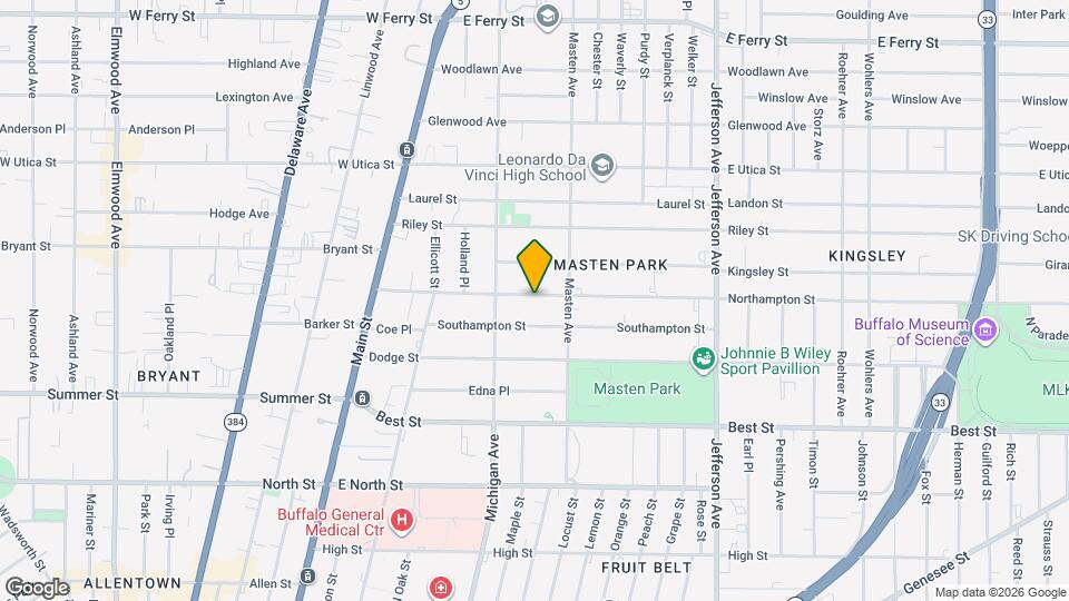 159 Northampton St, Unit Lower flat Mapa y Detalles de la Ubicación