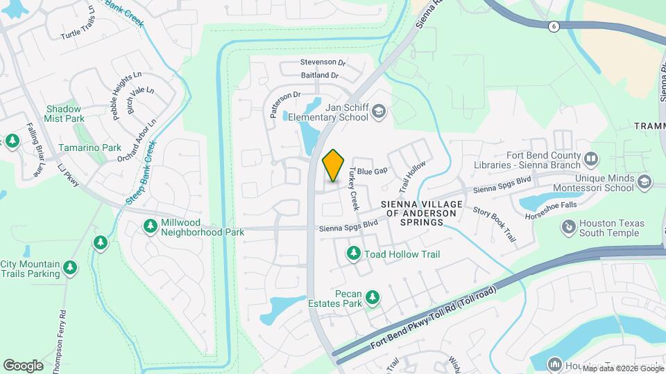 6003 Preserve Ln Map and Location Details