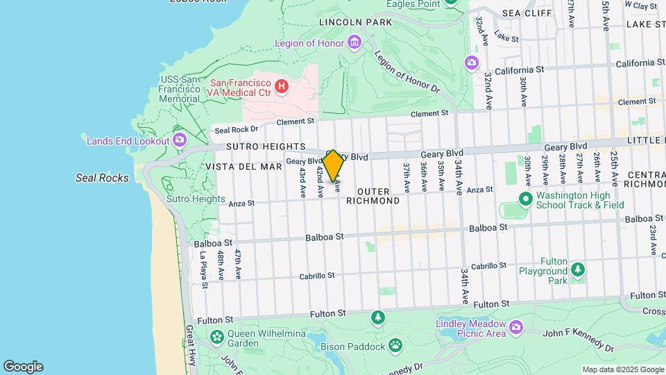 577 41st Ave Map and Location Details