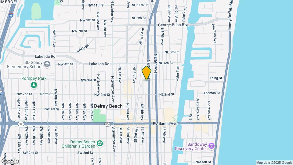 290 NE 5th Ave Map and Location Details