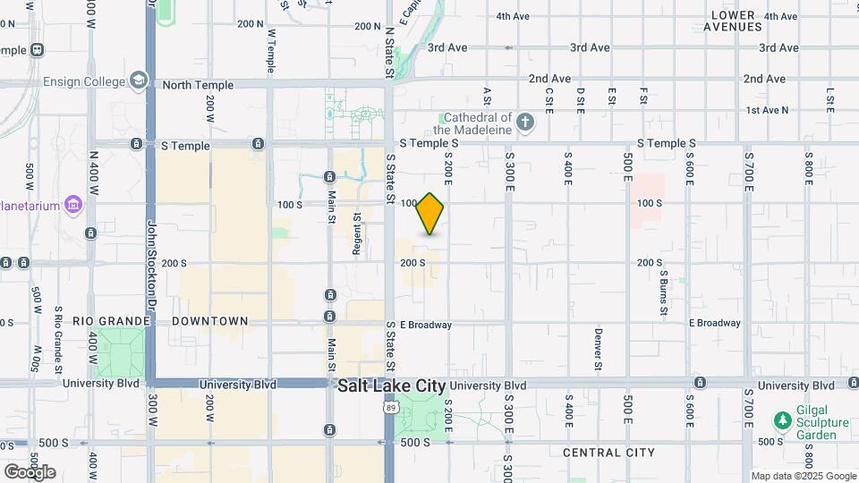151 S State St Map and Location Details