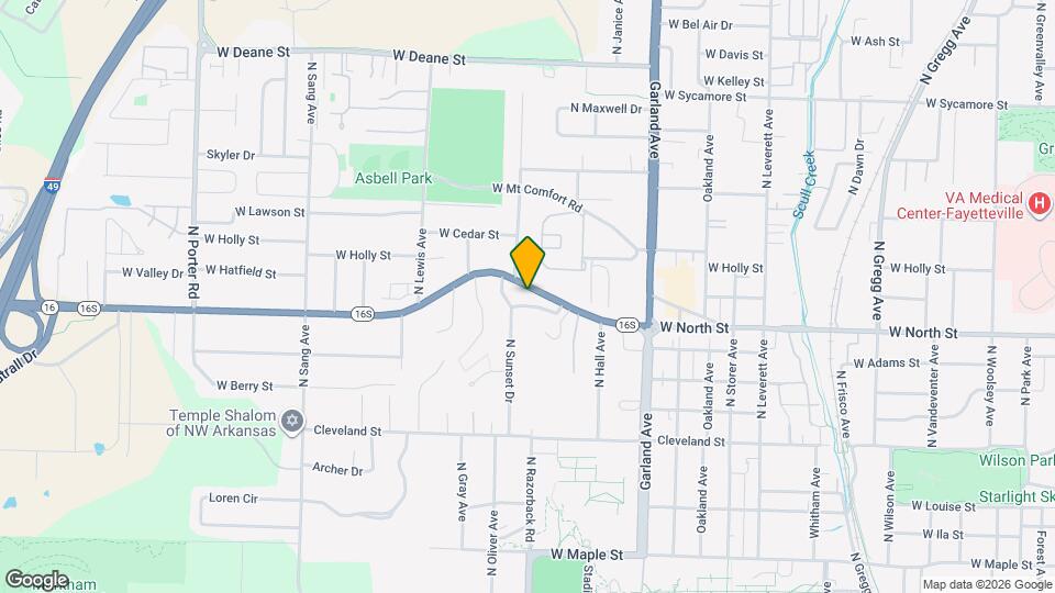 1416 Vista Dr Map and Location Details