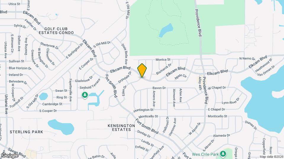 1905 Eden Dr Mapa y Detalles de la Ubicación