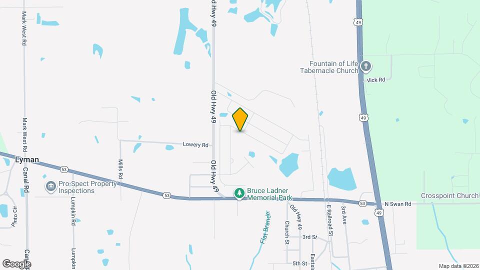 16901 Desmare St Map and Location Details