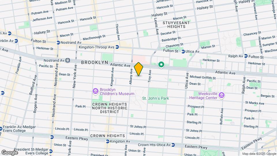1519 Dean Street Mapa y Detalles de la Ubicación