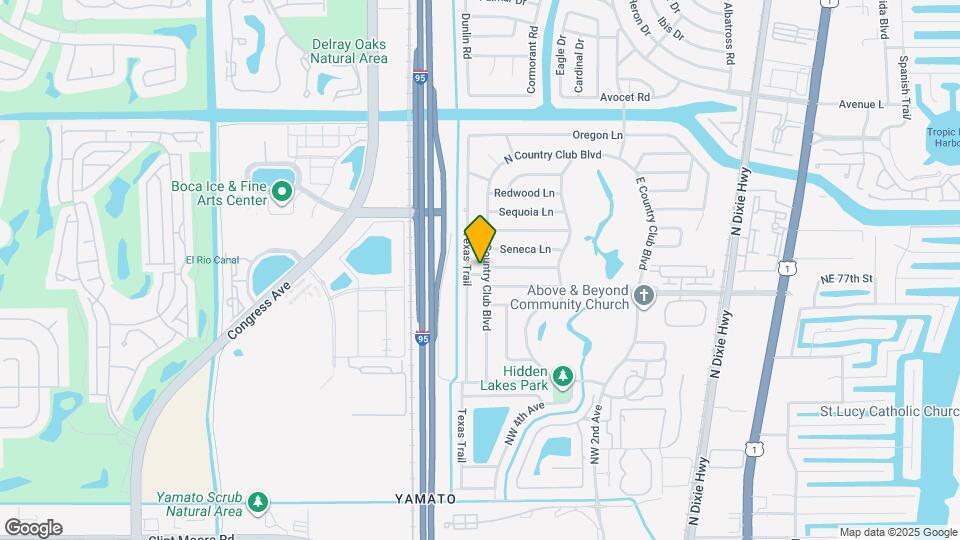 7641 W Country Club Blvd Map and Location Details