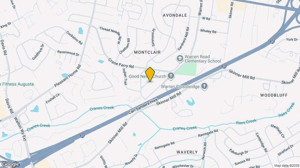 416 Martha Ln Mapa y Detalles de la Ubicación