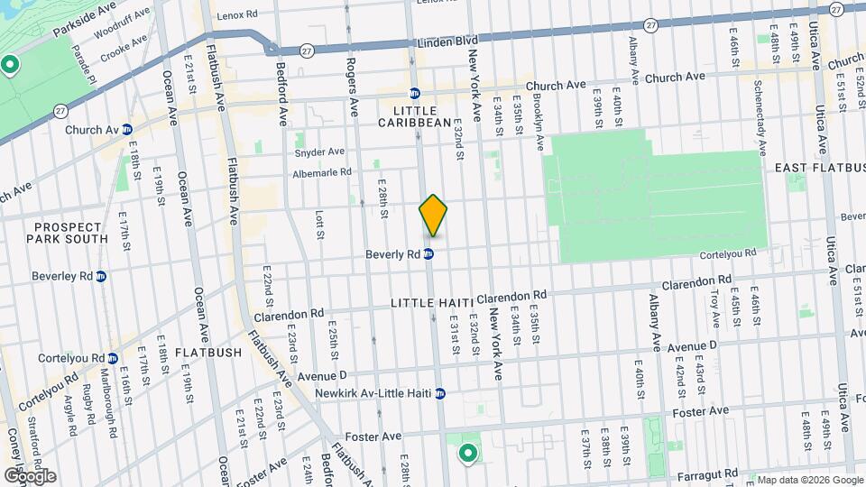 1675 Nostrand Ave Map and Location Details