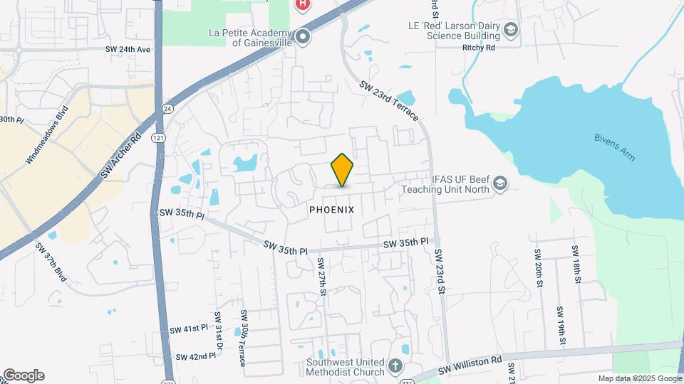 2614 SW 31st Pl Map and Location Details