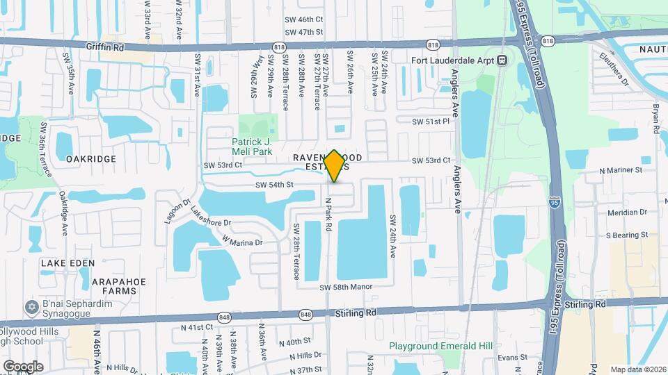 2680 SW 54th St Map and Location Details