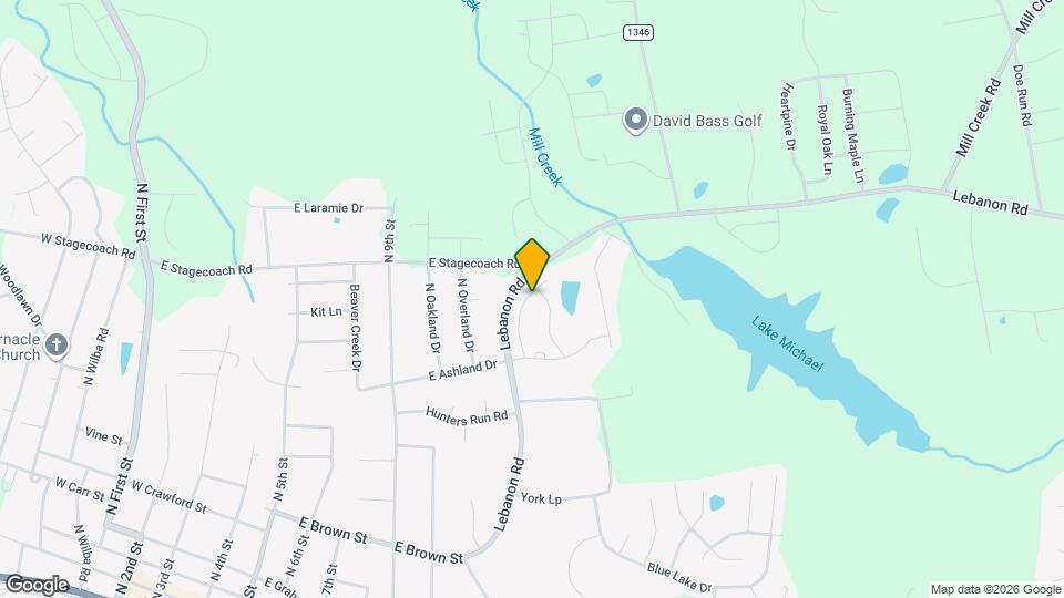 638 Village Lake Dr Map and Location Details