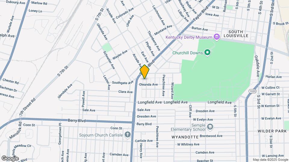3324 Vetter Ave Map and Location Details
