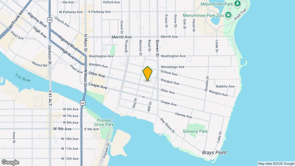 630 Otter Ave Map and Location Details