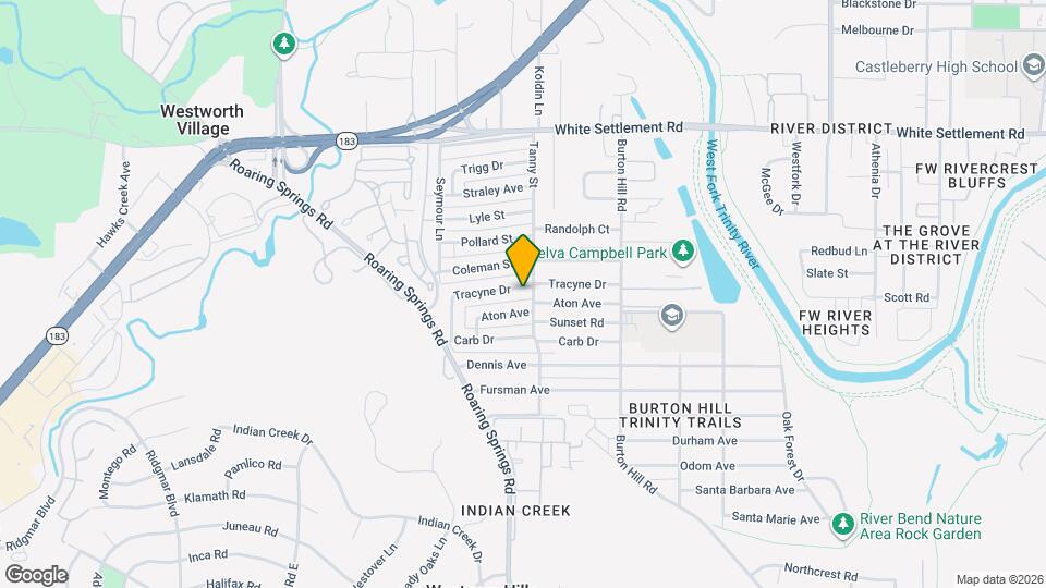 5805 Tracyne Dr Map and Location Details