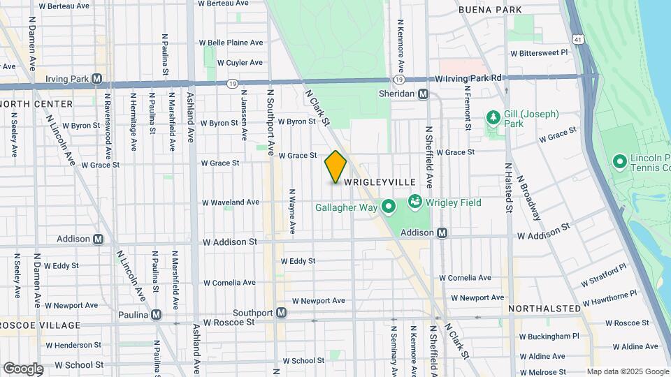 3717 N Magnolia Ave Map and Location Details