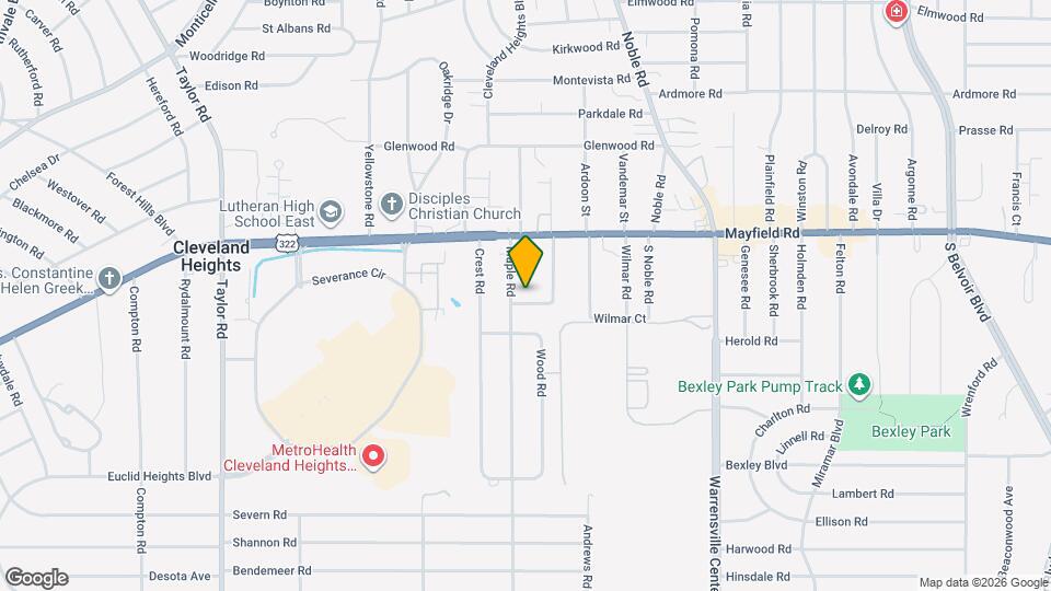 1542 Parkhill Rd Map and Location Details