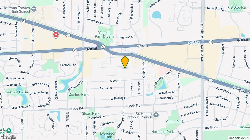 1075 Valley Ln, Unit Unit 309 Map and Location Details