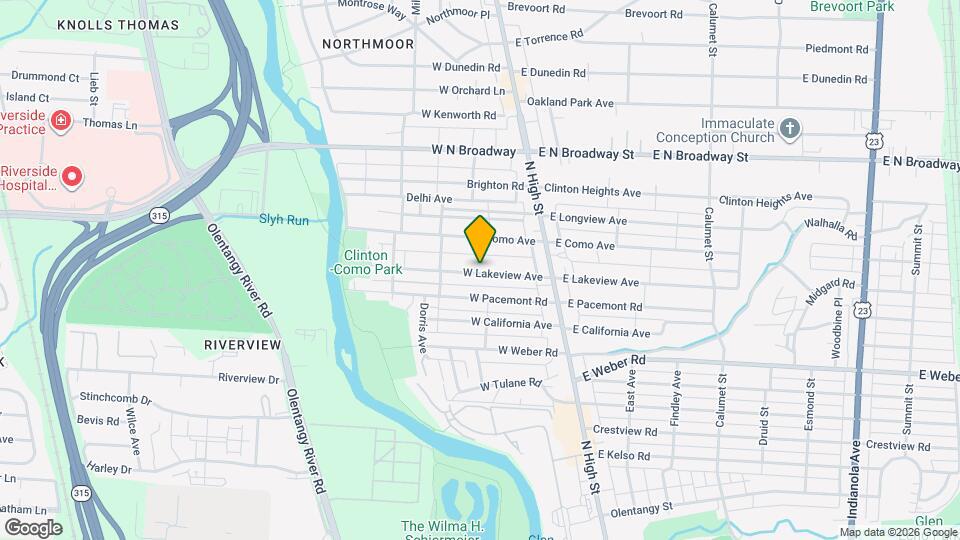 108 W Lakeview Ave, Unit 108 W. Lakeview Ave. Mapa y Detalles de la Ubicación