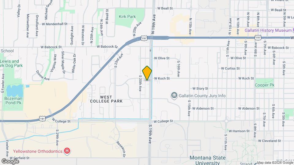 405 S 19th Ave Map and Location Details