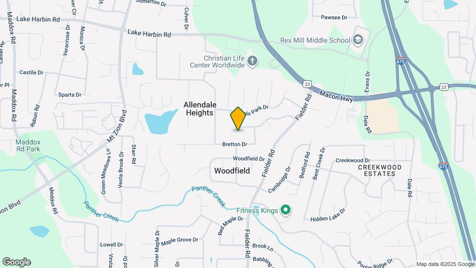 2965 Bobolink Dr Map and Location Details