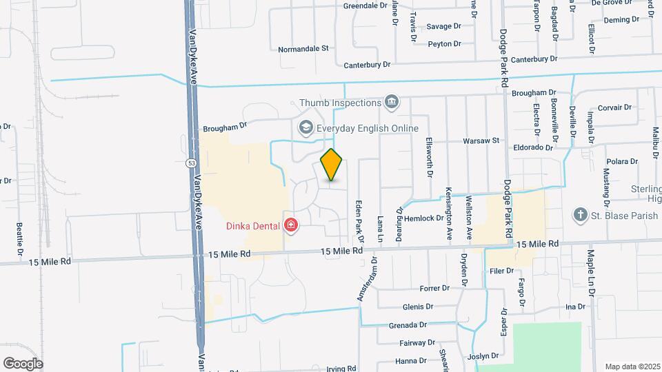 8945 Shawn Dr Map and Location Details