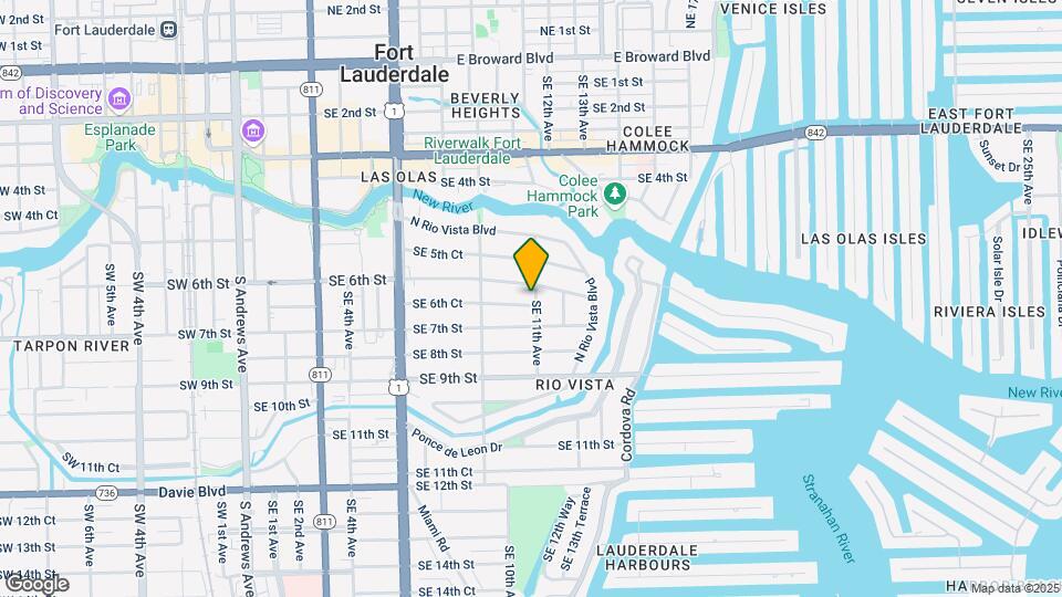 615 SE 11th Ave Map and Location Details