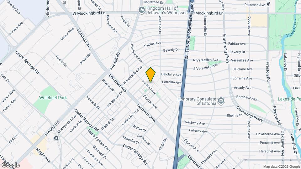 3707 Miles St Map and Location Details