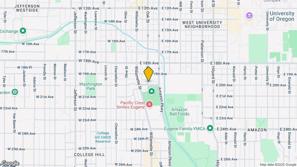 1991 Oak St Map and Location Details