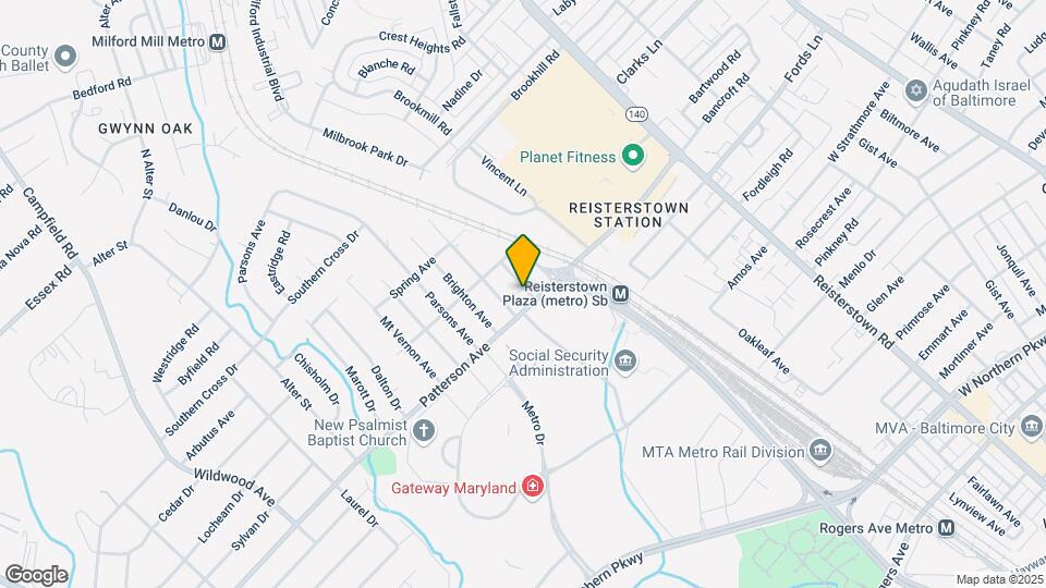 6504 Armstrong Ave Map and Location Details