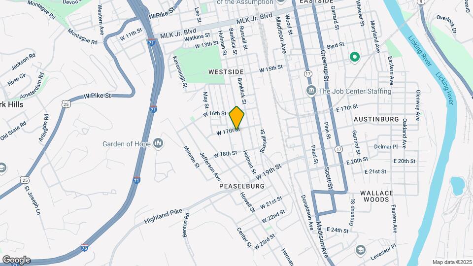 1703 Holman St Map and Location Details