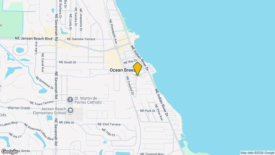 254 NE Coastal Dr Map and Location Details