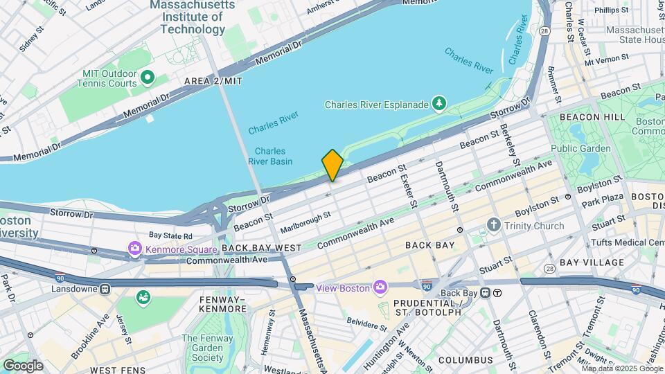 400 Beacon St, Unit A Map and Location Details
