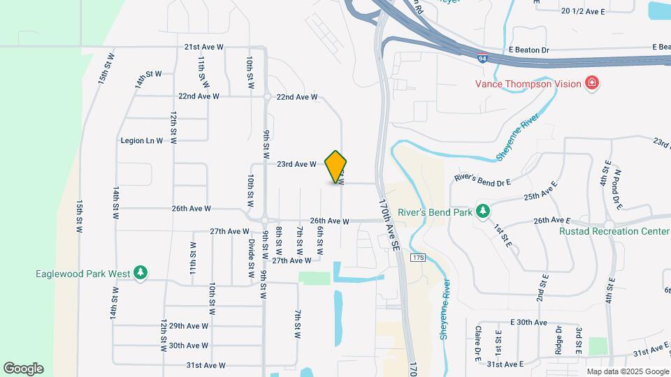 2420 5th St W Map and Location Details