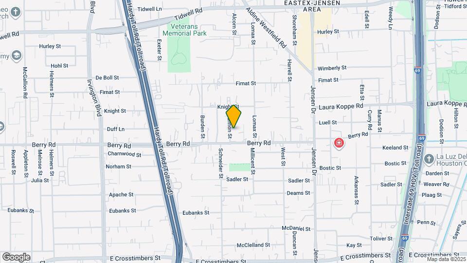 8622 Brannon St Map and Location Details