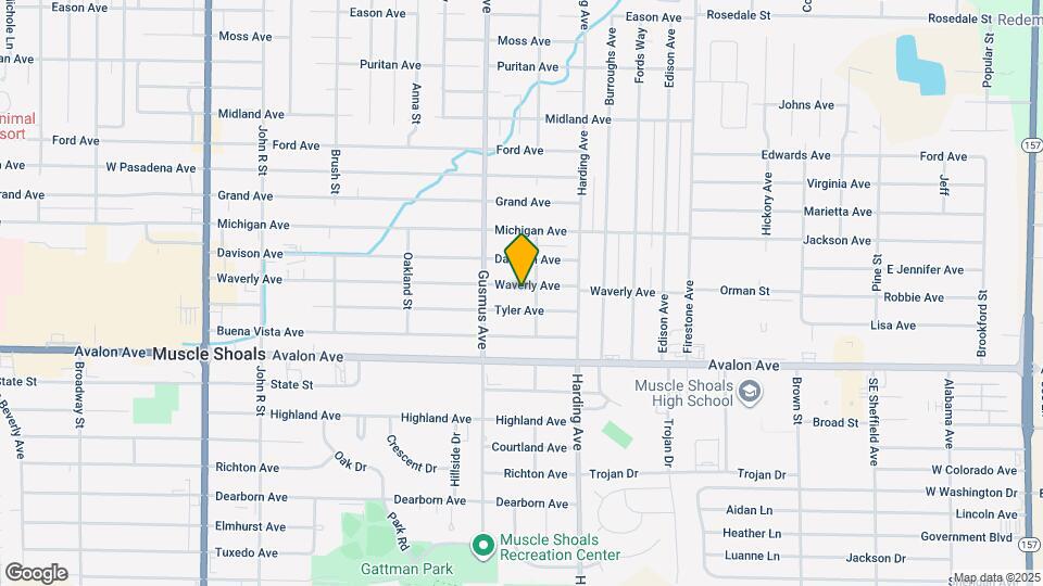 1006 Waverly Ave Map and Location Details