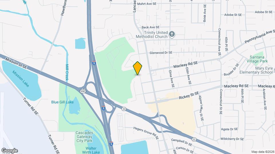 869 Meadowlawn Dr SE Map and Location Details