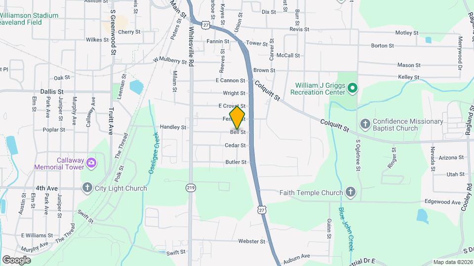 222 Bell St Map and Location Details