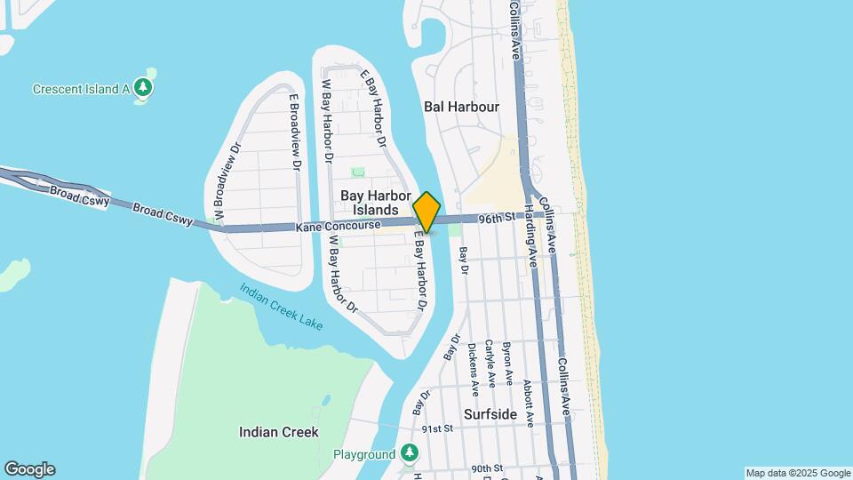 9521 E Bay Harbor Dr Map and Location Details